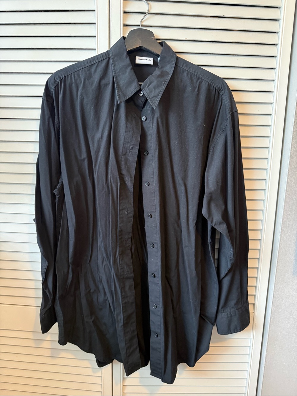 Long-Sleeve Button-Up Shirt